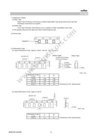 GRM21A5C2D121JW01D Datasheet Page 5