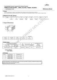 GRM21A7U2E152JW31D Datasheet Cover