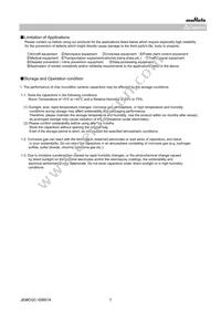 GRM21AR72D682KW01D Datasheet Page 7