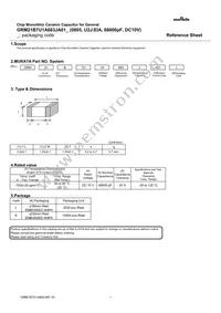 GRM21B7U1A683JA01L Datasheet Cover