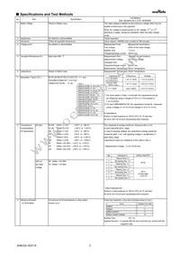 GRM21BR60E107ME15L Datasheet Page 2