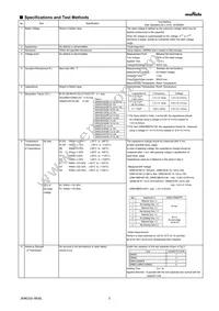 GRM21BR60G336ME15L Datasheet Page 2