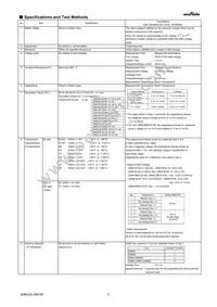 GRM21BR61D106ME15L Datasheet Page 2