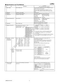 GRM21BR6YA106KE43K Datasheet Page 2