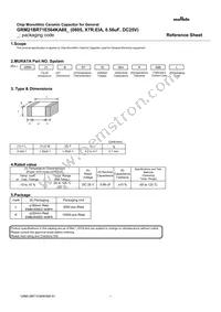 GRM21BR71E564KA88L Datasheet Cover