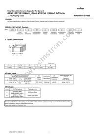 GRM21BR72A153MA01L Datasheet Cover