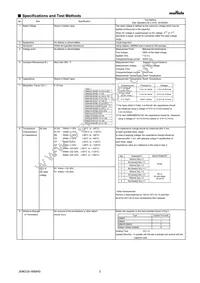 GRM31CE70G107ME39L Datasheet Page 2