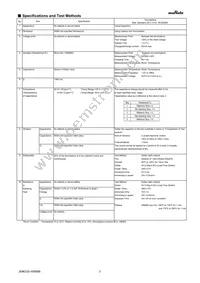 GRM42A5C3F100JW01L Datasheet Page 2