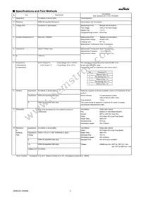 GRM42A5C3F150JW01L Datasheet Page 2