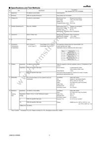 GRM42A5C3F390JW01L Datasheet Page 2