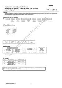 GRM55DR72D105KW01L Datasheet Cover