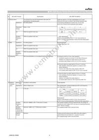 GRT033R60J105ME13D Datasheet Page 4