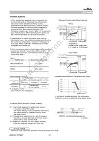 GRT188C81A105KE13D Datasheet Page 16