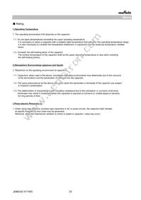 GRT188C81C105ME13D Datasheet Page 23