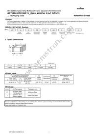 GRT188C81C225KE13D Datasheet Cover