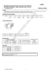 GRT188C81C225ME13D Datasheet Cover