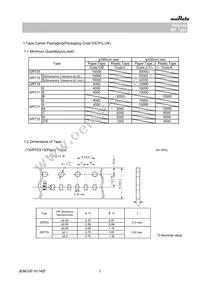 GRT188C81E105KE13D Datasheet Page 7