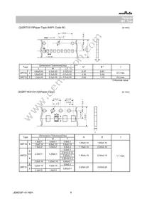 GRT188R61A106ME13D Datasheet Page 8
