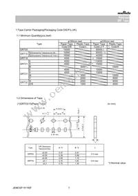 GRT188R61C105KE13D Datasheet Page 7