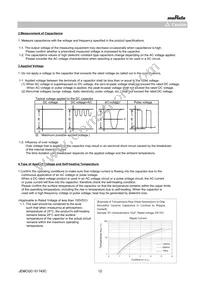 GRT21BC81E105ME13L Datasheet Page 12