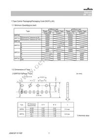 GRT31CC81C106KE01L Datasheet Page 7