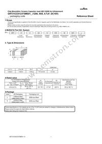 GRT31CC81C475ME01L Datasheet Cover