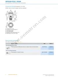 GRTE18S-F231Z Datasheet Page 6