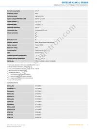 GRTE18S-N2342 Datasheet Page 3