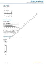 GRTE18S-P2312 Datasheet Page 5