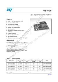 GS-R12F0002.0 Datasheet Cover