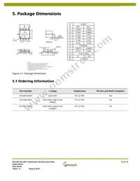 GS1528-CTAE3Z Datasheet Page 12