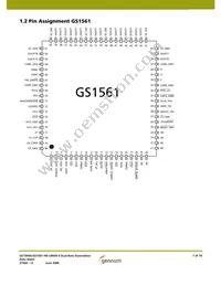 GS1561-CFTE3 Datasheet Page 7