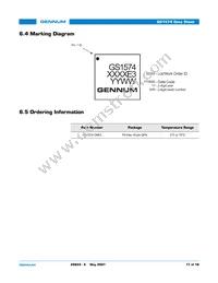 GS1574-CTE3 Datasheet Page 17