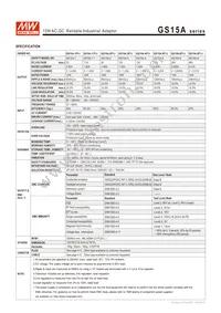 GS15A-0P1J Datasheet Page 2