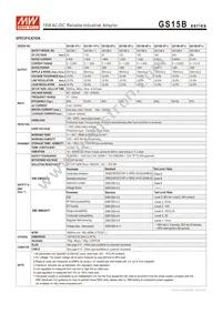 GS15B-0P1J Datasheet Page 2