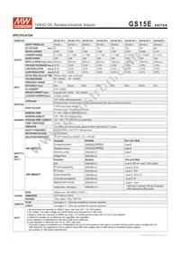 GS15E-0P1J Datasheet Page 2