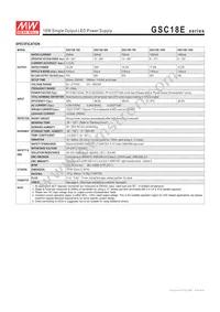 GSC18E-500 Datasheet Page 2