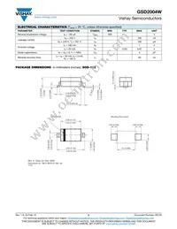 GSD2004W-HE3-18 Datasheet Page 2