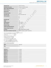 GSE6-P4111 Datasheet Page 3