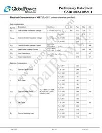 GSID100A120S5C1 Datasheet Page 2