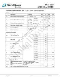 GSID100A120T2C1 Datasheet Page 2