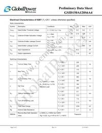 GSID150A120S6A4 Datasheet Page 2