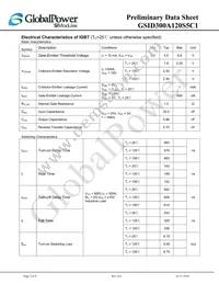 GSID300A120S5C1 Datasheet Page 2