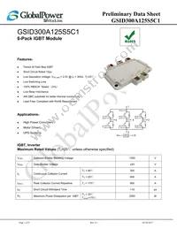 GSID300A125S5C1 Datasheet Cover