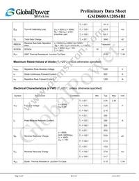 GSID600A120S4B1 Datasheet Page 3