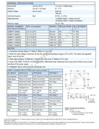 GSM11-28AAG Datasheet Page 2