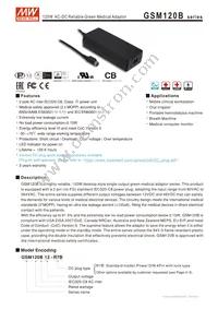 GSM120B20-R7B Datasheet Cover