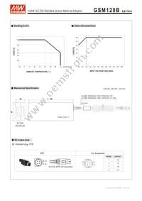 GSM120B20-R7B Datasheet Page 3