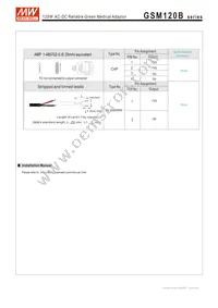 GSM120B20-R7B Datasheet Page 5