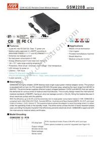 GSM220B15-R7B Datasheet Cover